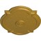 Ekena Millwork Waltz Ceiling Medallion (Fits Canopies up to 4 1/2"), 21 1/4"W x 17 3/8"H x 1"P, Pharaohs Gold CM21WAPGS - alternate 5